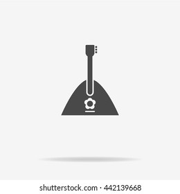 Balalaika icon. Vector concept illustration for design.