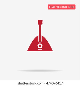 Balalaika icon. Vector concept illustration for design.
