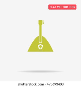 Balalaika icon. Vector concept illustration for design.