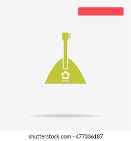 Balalaika icon. Vector concept illustration for design.