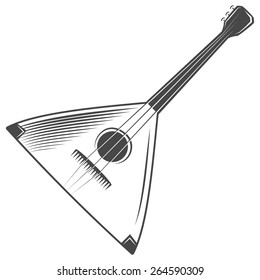 balalaika. russian musical instrument. national cultura.