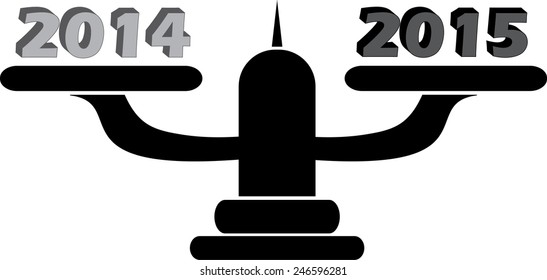 Balance of 2014 and 2015 - Powered by Shutterstock - Get 15% off with code: PIKWIZARD15