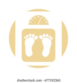 balance bathroom isolated icon