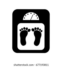 balance bathroom isolated icon