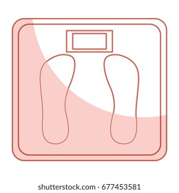 balance bathroom isolated icon