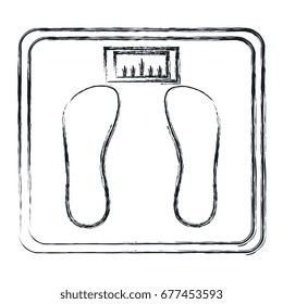 balance bathroom isolated icon