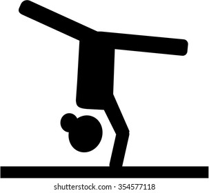 Balance beam icon