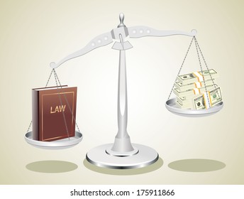 Balance between law and money