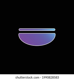 Balance blue gradient vector icon