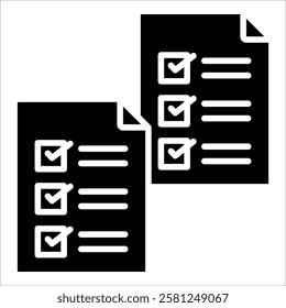 Balance Checklist Icon Element For Design