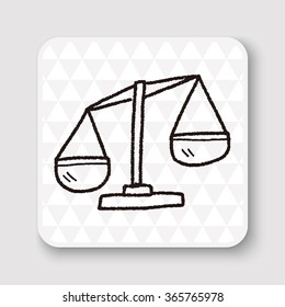 balance doodle drawing