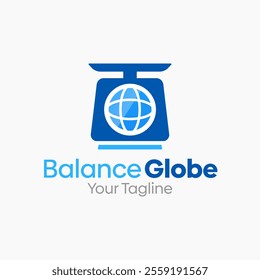 Balance Globe Logo Design Template. Good for Business, Agency, Community and Organization.