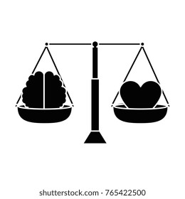 balance with heart and brain