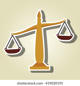 balance icon design 