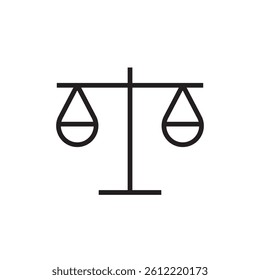 balance icon editable outline stroke vector eps