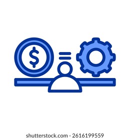 Balance Icon Element For Design