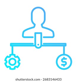 Balance Icon Element For Design