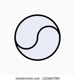 Icono de balance. Igualdad; Símbolo de equilibrio - vector.