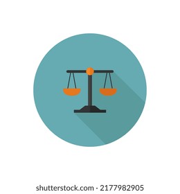 Balance icon illustrated in vector