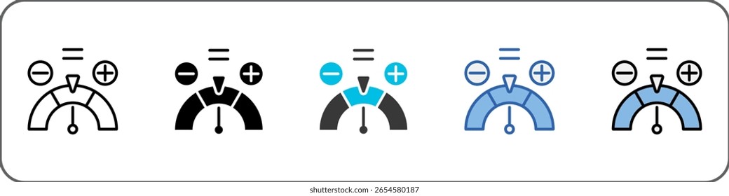 Balance-Symbolpaket - Multistyle-Illustration