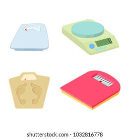 Balance icon set. Cartoon set of balance vector icons for web design isolated on white background