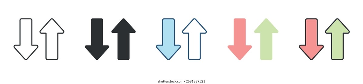 Balancear Conjunto de Ícones com Coleção de Vários Estilos