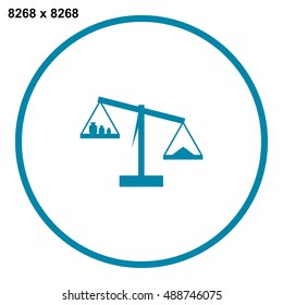 Balance Icon Vector