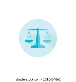 balance icon vector design illustration template