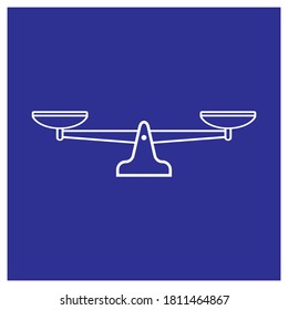 balance icon vector design illustration template