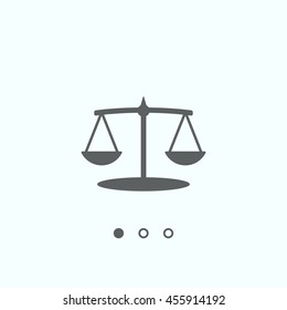 Balance Icon, vector, icon flat