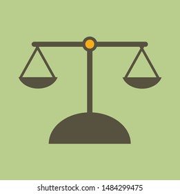 Balance Icon vector flat design
