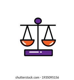 Balance Icon vector flat design