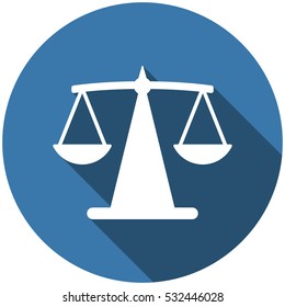 Balance Icon Vector flat design style
