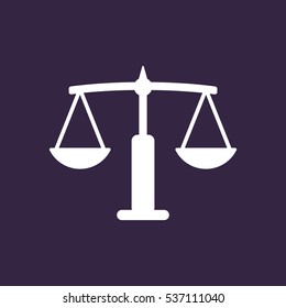 Balance Icon Vector flat design style