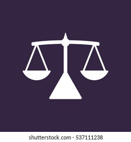 Balance Icon Vector flat design style