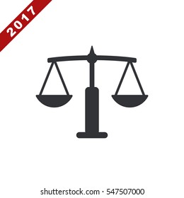 Balance Icon Vector flat design style