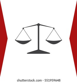 Balance Icon Vector flat design style