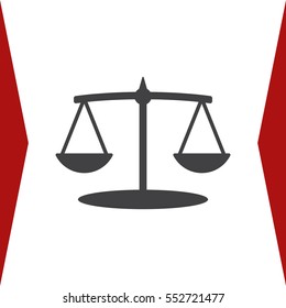 Balance Icon Vector flat design style