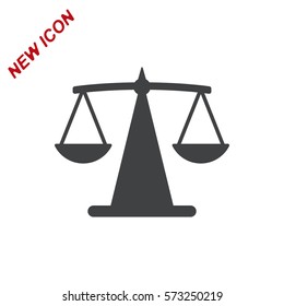 Balance Icon Vector flat design style