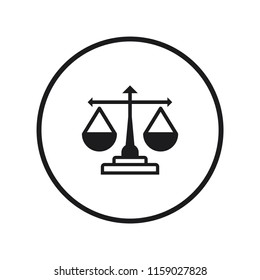  Balance icon Vector Illustration