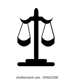 balance icon - vector illustrator