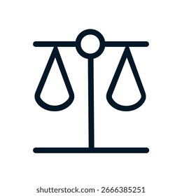 Balance icon, Vector logo sign, Illustration, shape, design, UX UI icon, editable eps