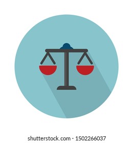 balance Justice falt icon - From web, universal and Miscellaneous Icons set