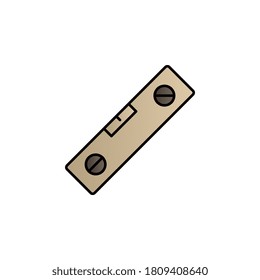 Balance, level color gradient vector icon