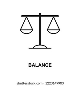 balance line icon