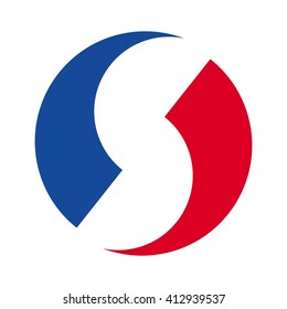 balance logo vector. ball logo.