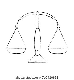 balance measure isolated icon