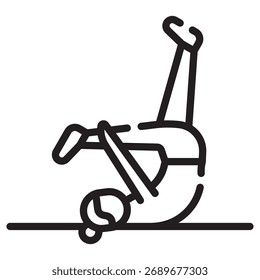 Icono moderno del Vector del equilibrio – Plantilla mínima del símbolo de la ilustración para el diseño móvil del UI del App del Web