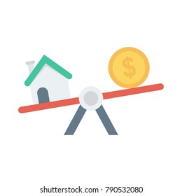 balance scale house 