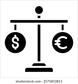 Balance Scale Icon Element For Design